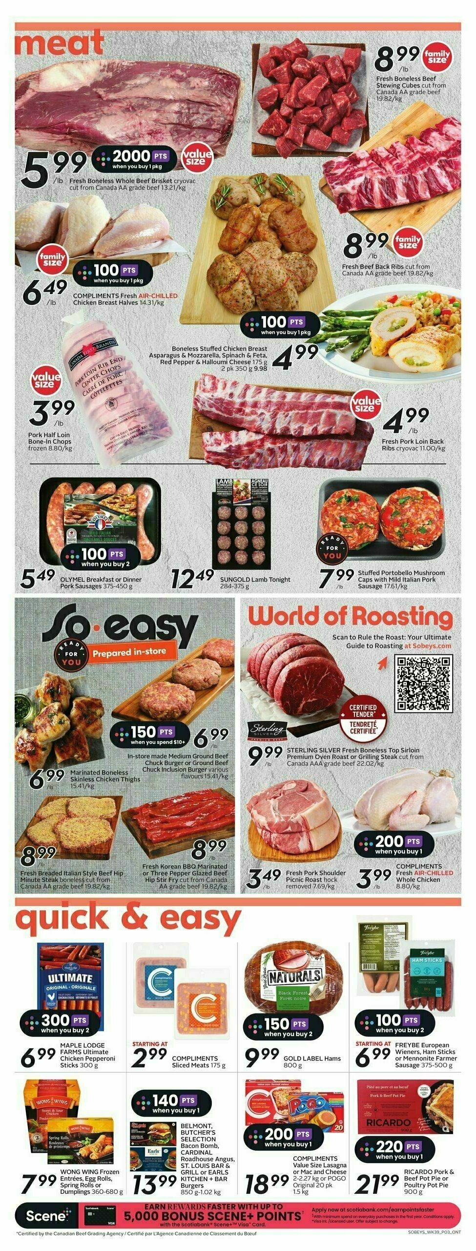 Sobeys Flyer from January 25