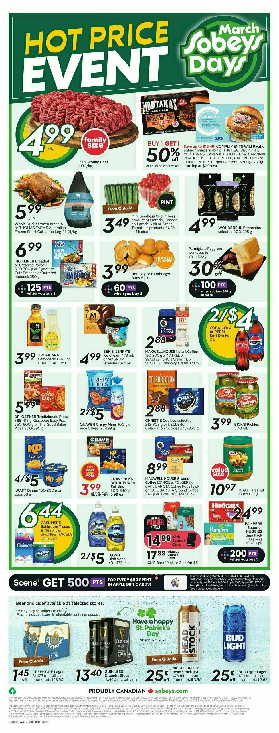 Sobeys Flyer from March 14