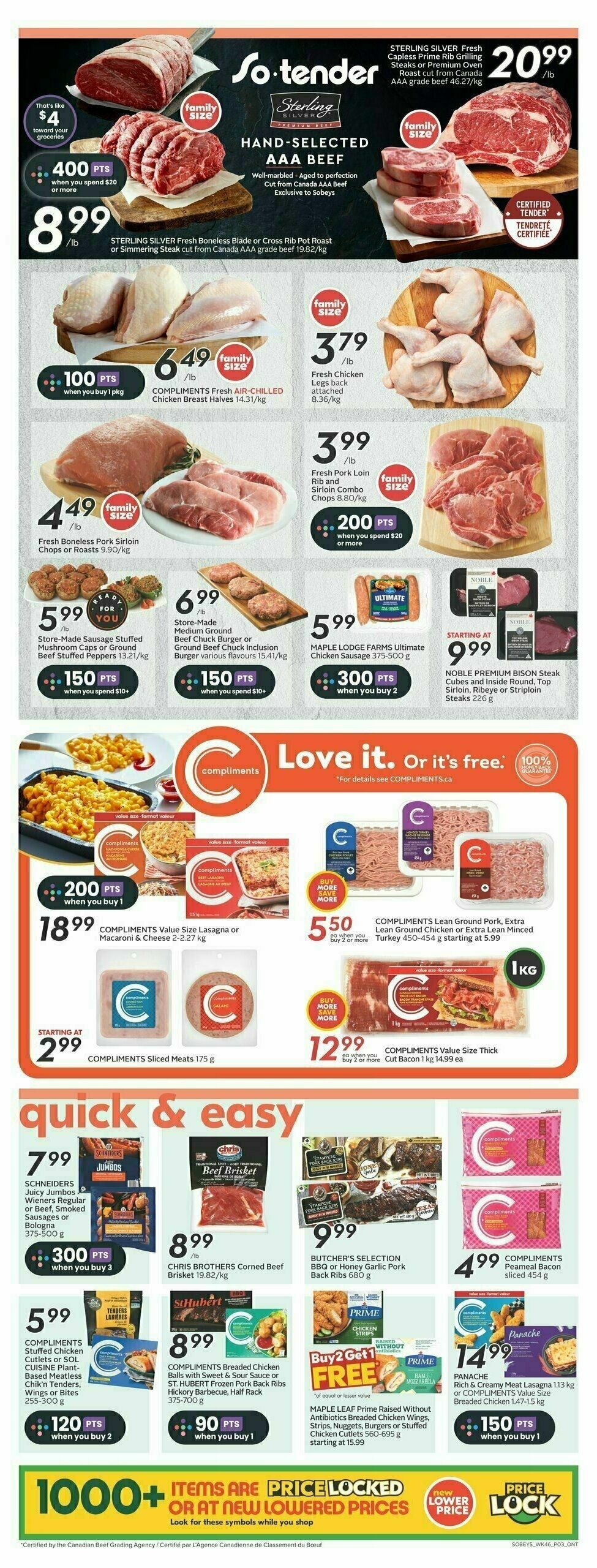 Sobeys Flyer from March 14