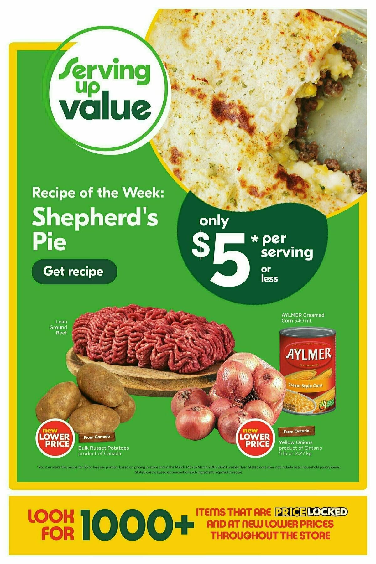 Sobeys Flyer from March 14