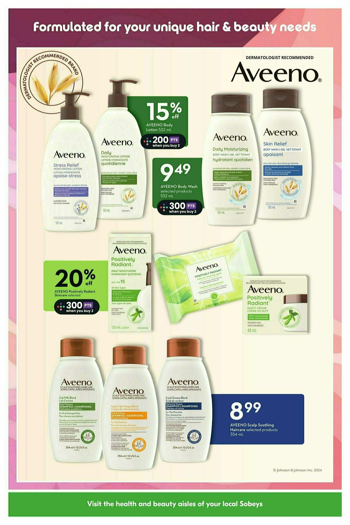 Sobeys Health & Beauty Flyer from March 21