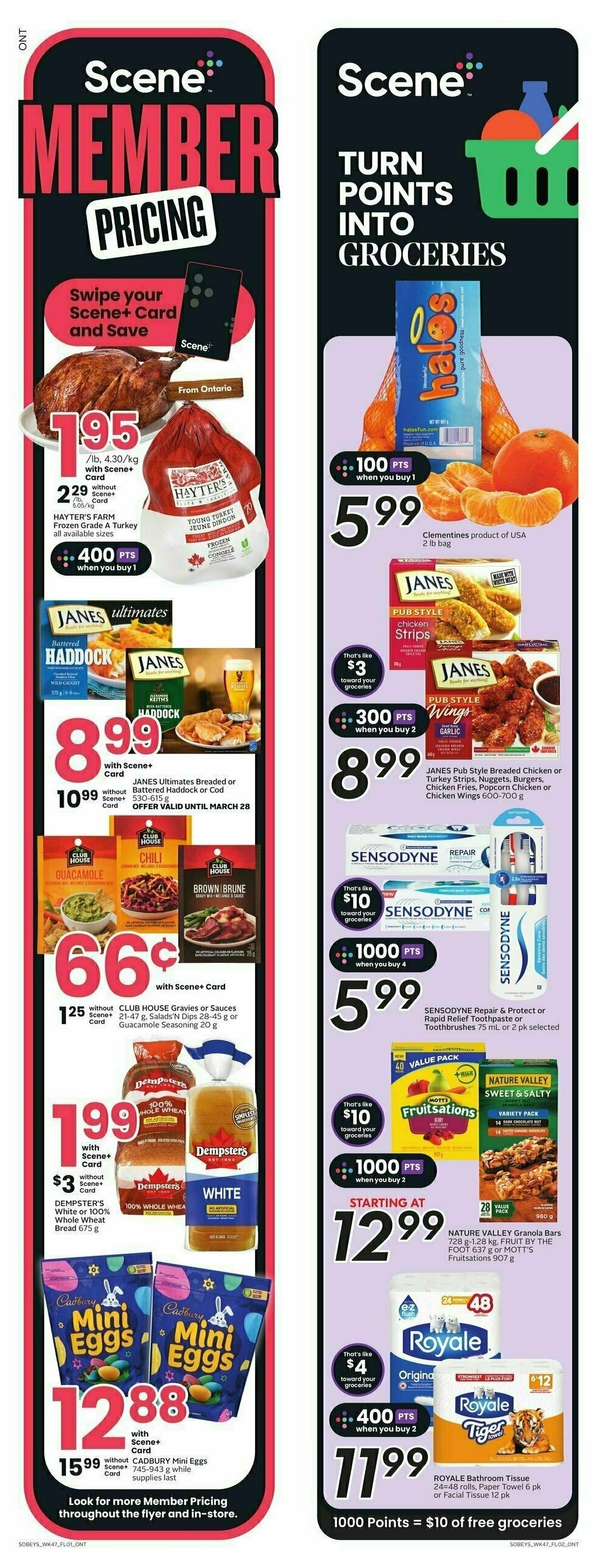 Sobeys Flyer from March 21