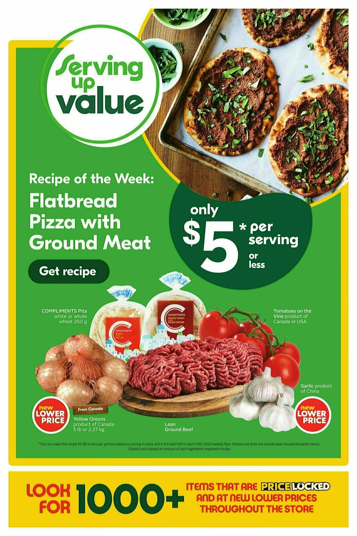 Sobeys Flyer from April 4