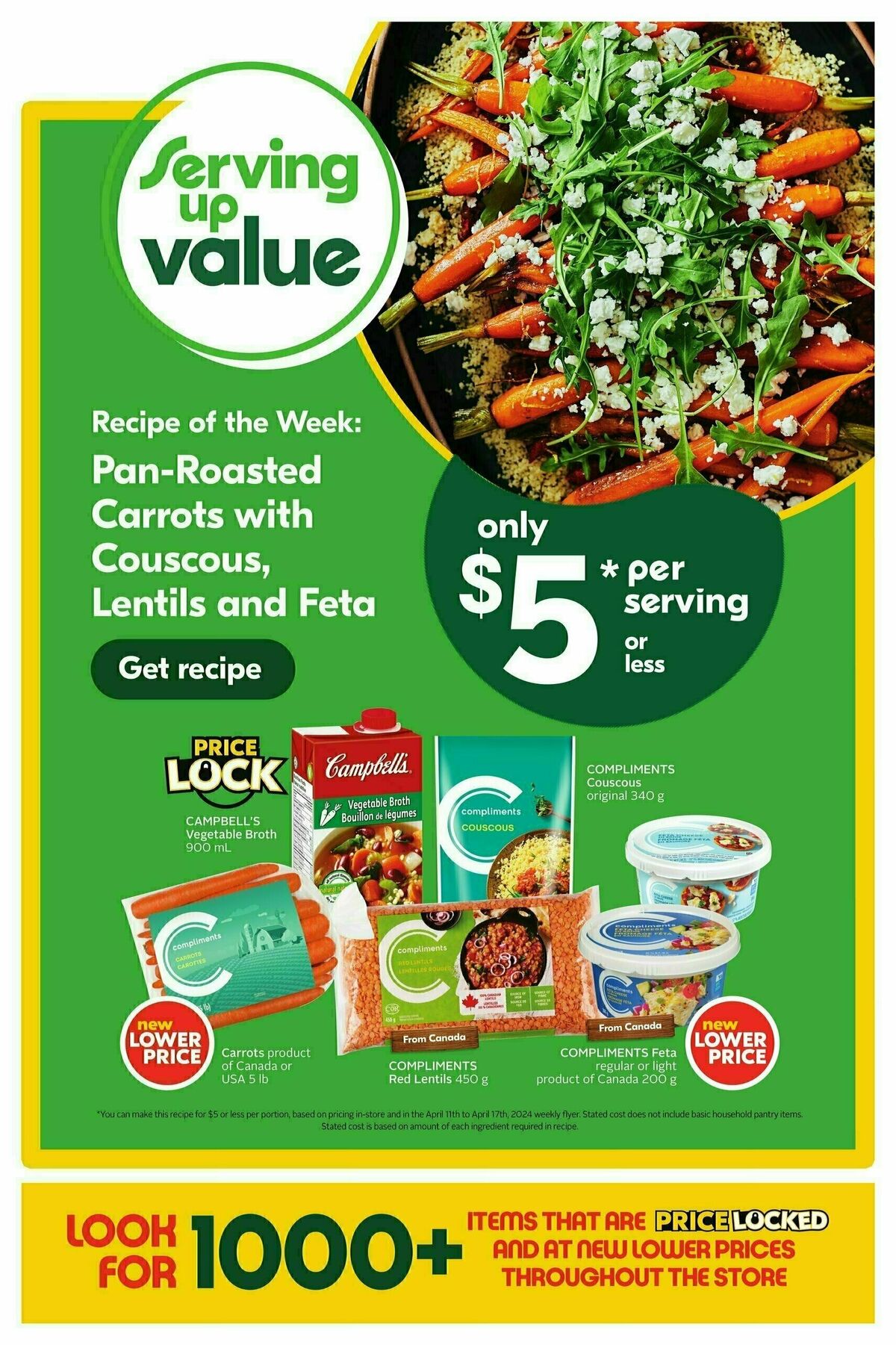 Sobeys Flyer from April 11