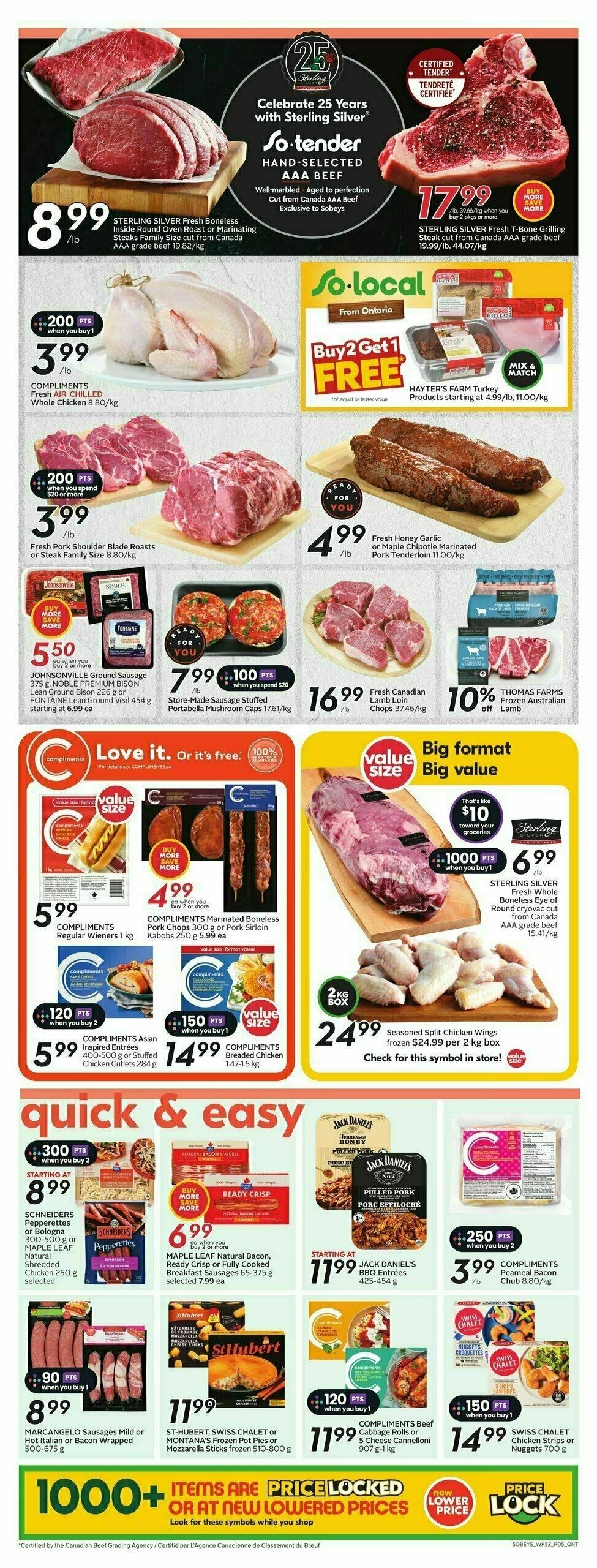 Sobeys Flyer from April 25