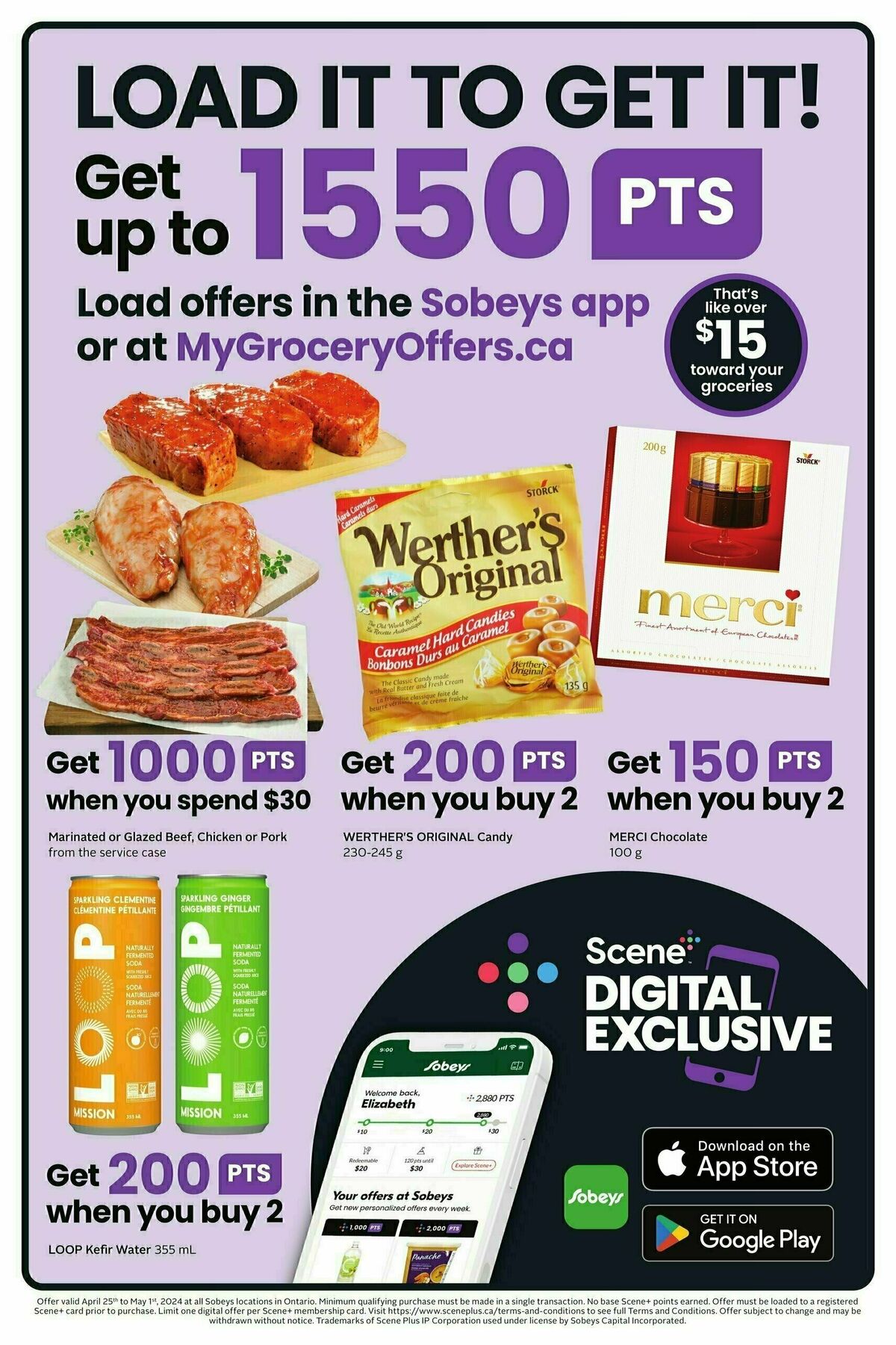 Sobeys Flyer from April 25