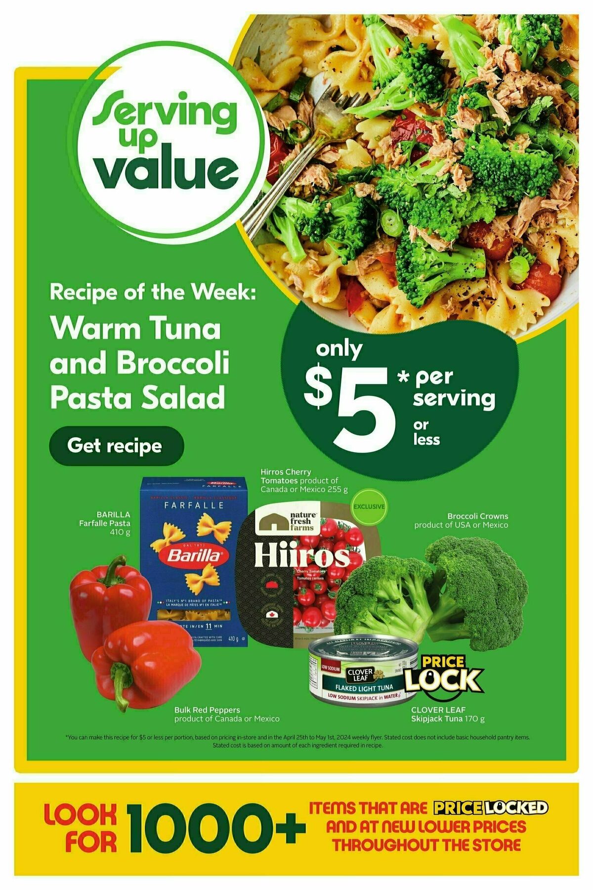 Sobeys Flyer from April 25