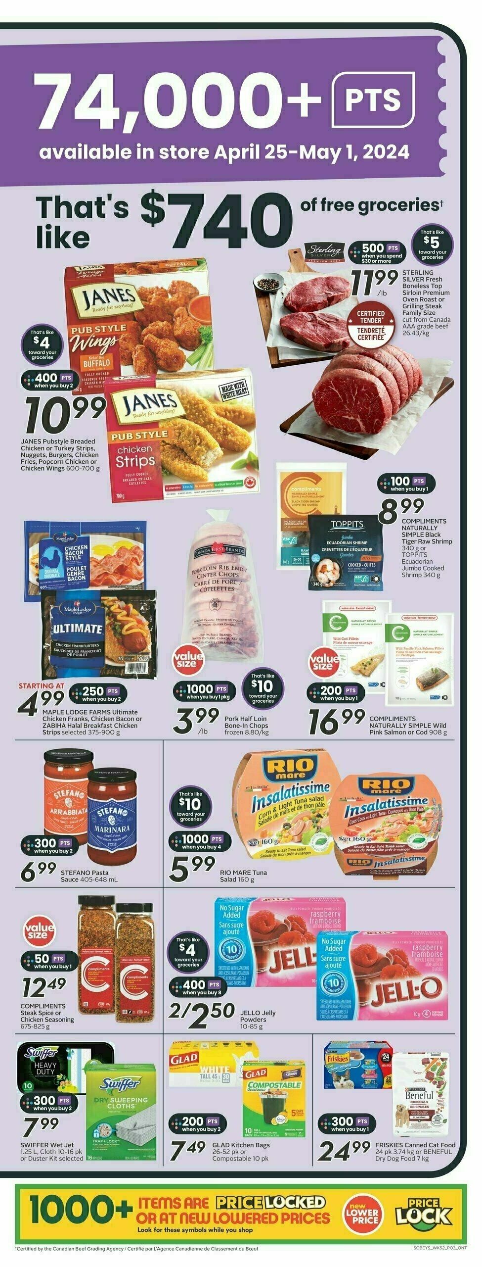 Sobeys Flyer from April 25