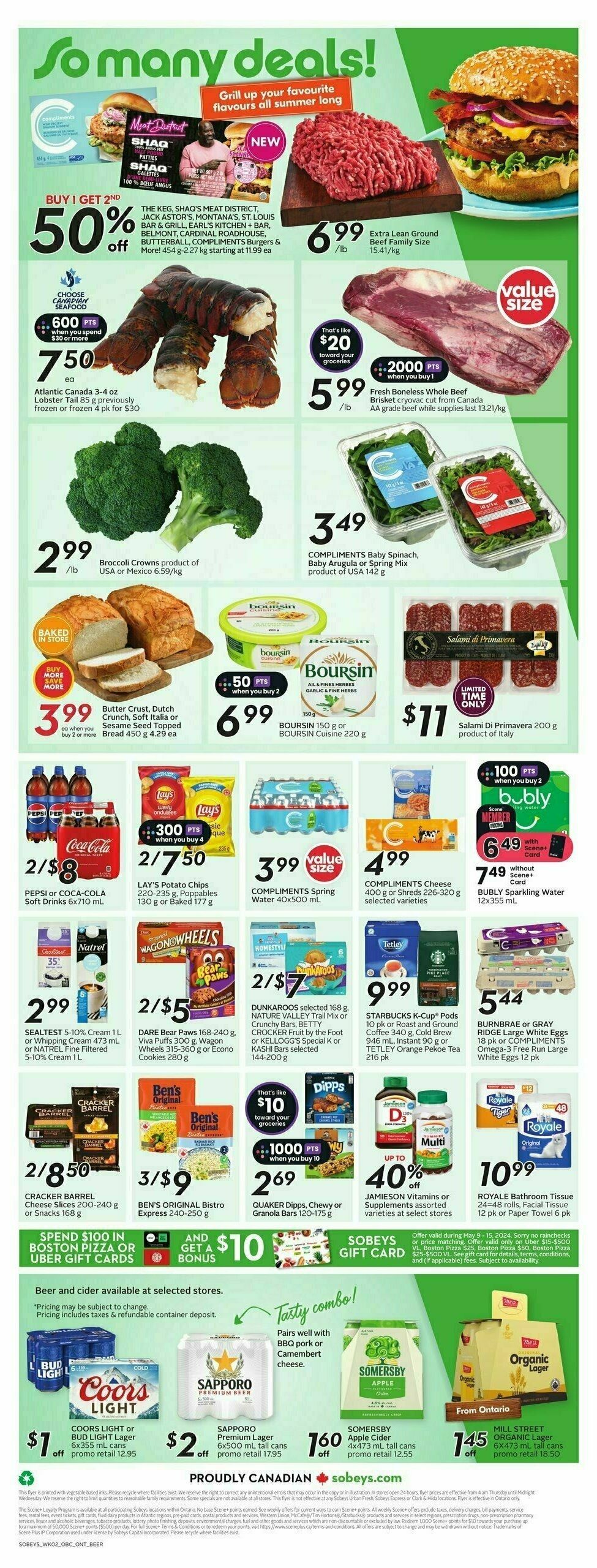 Sobeys Flyer from May 9