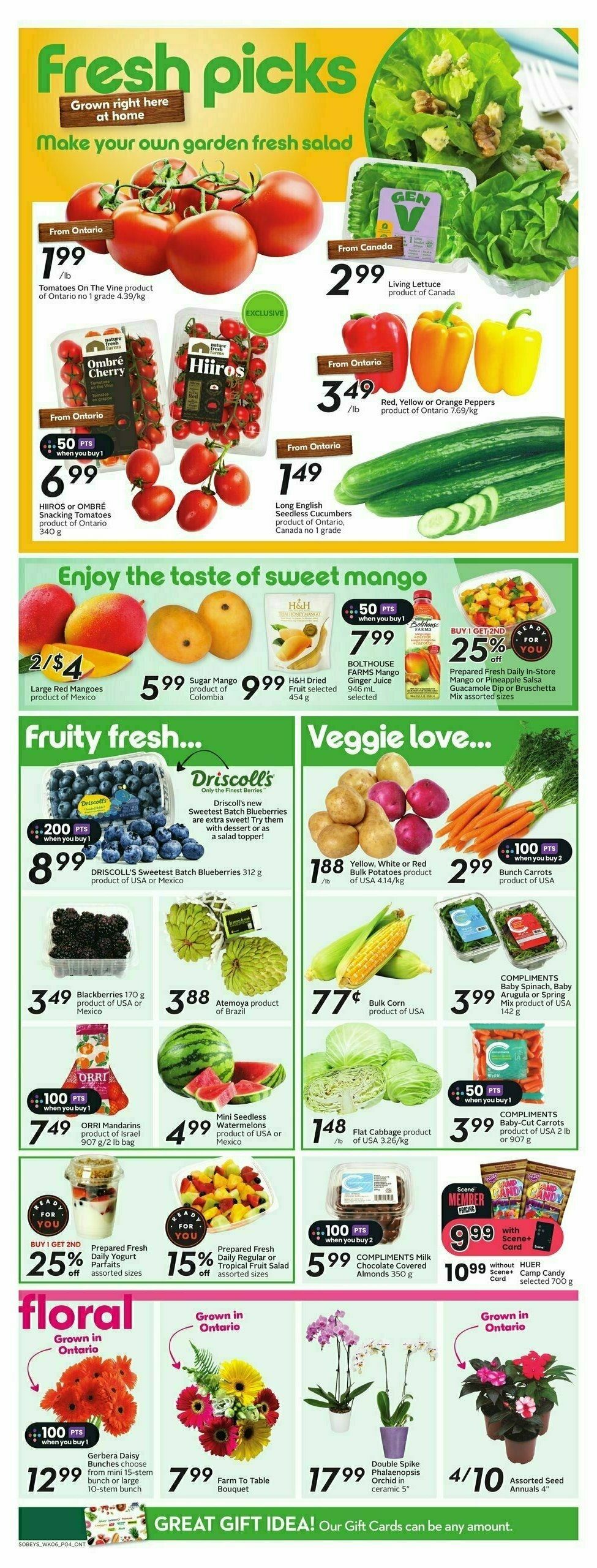 Sobeys Flyer from June 6