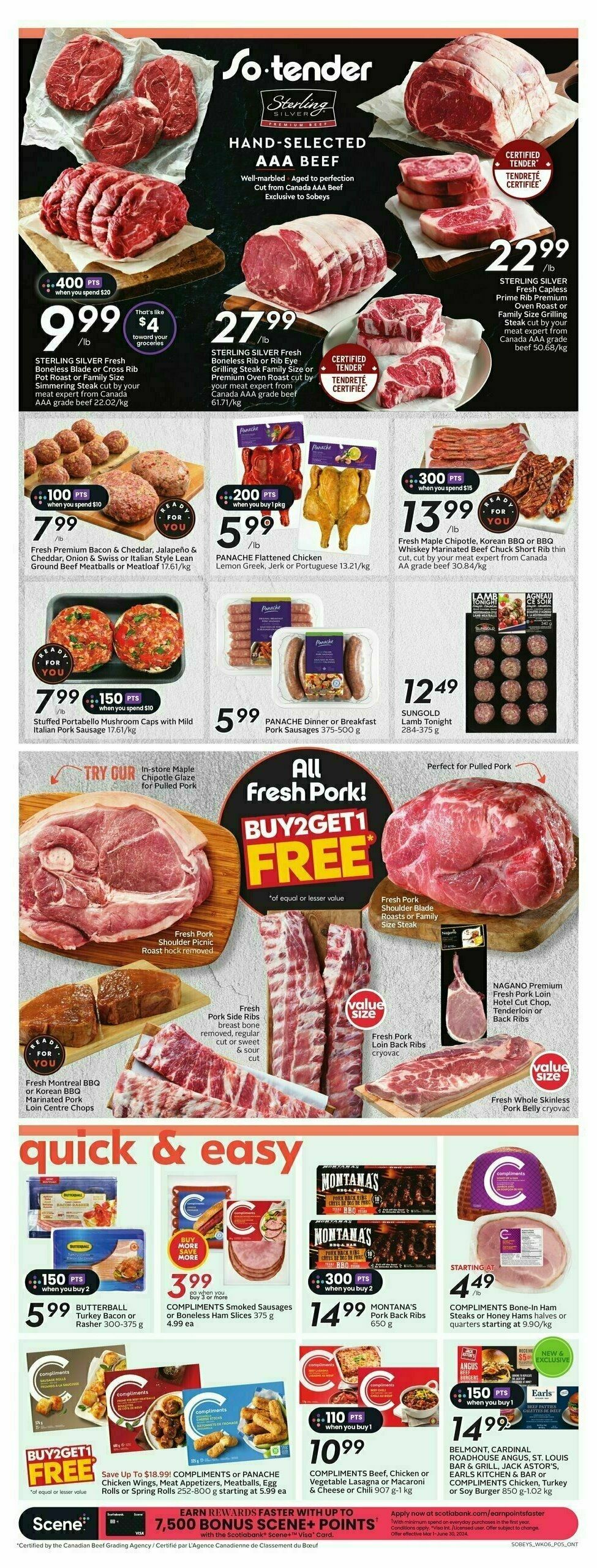 Sobeys Flyer from June 6