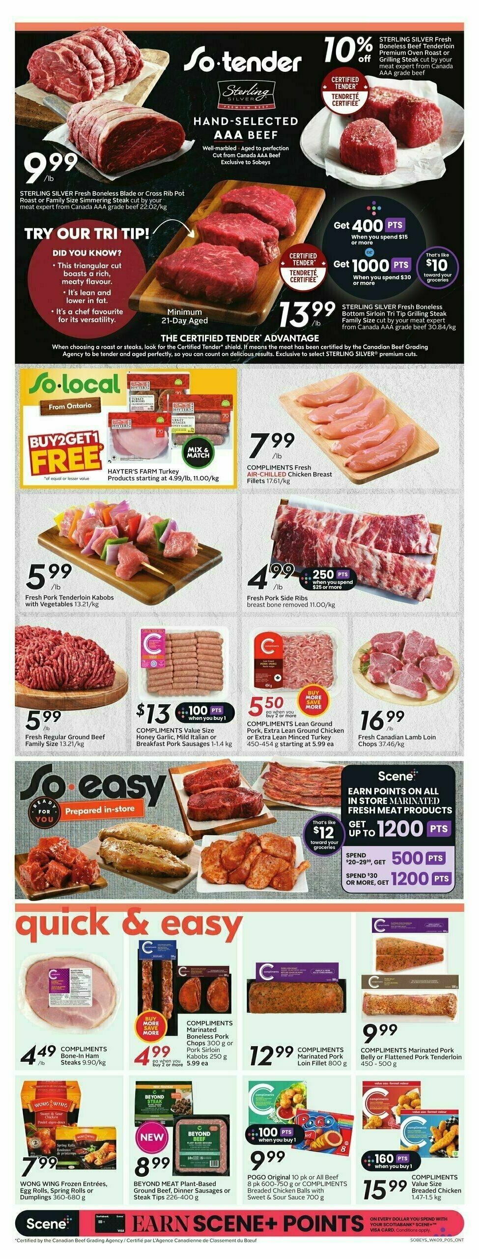 Sobeys Flyer from June 27