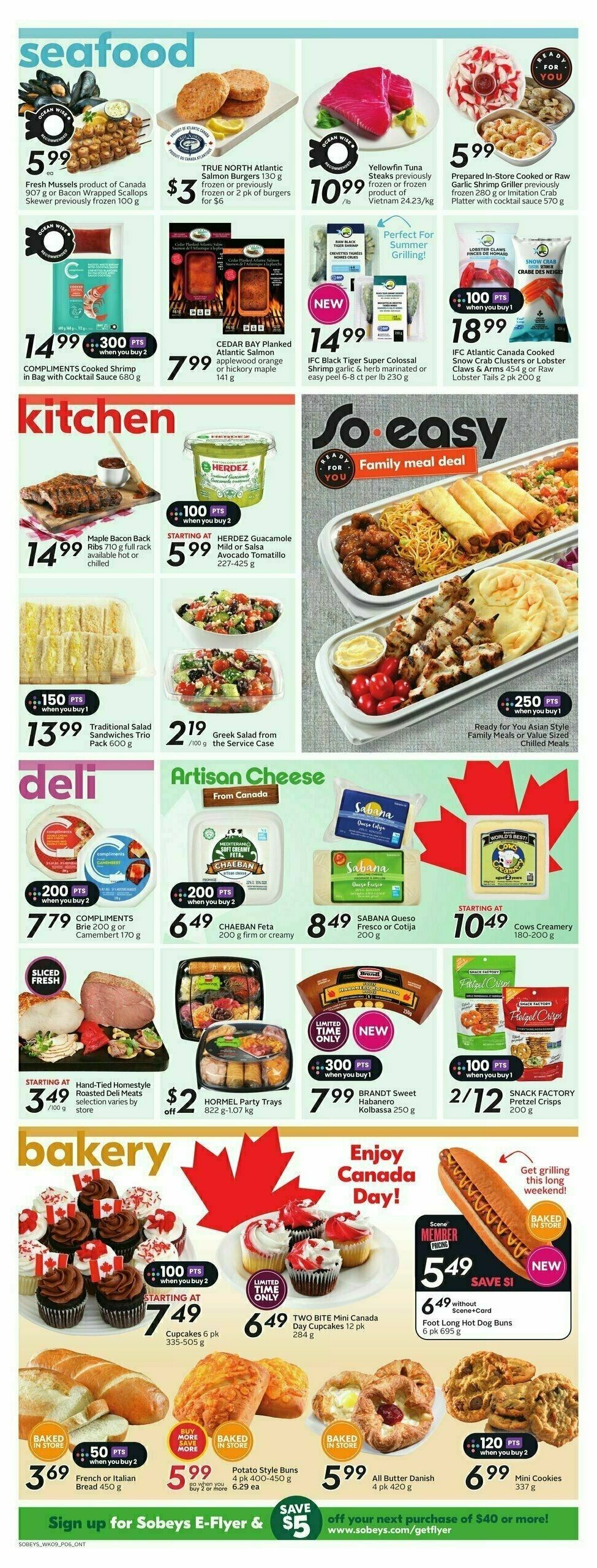 Sobeys Flyer from June 27