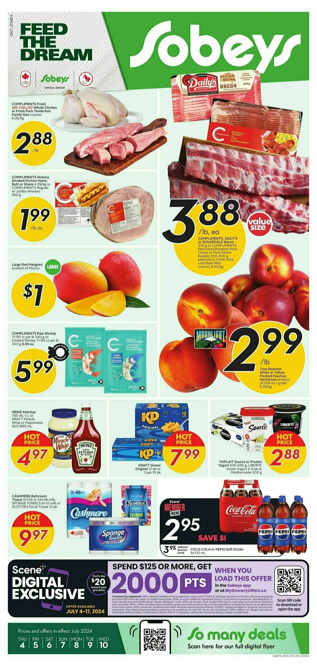 Sobeys Flyer from July 4
