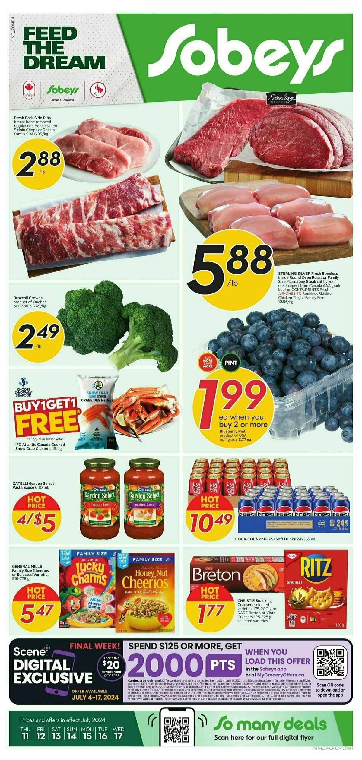 Sobeys Flyer from July 11