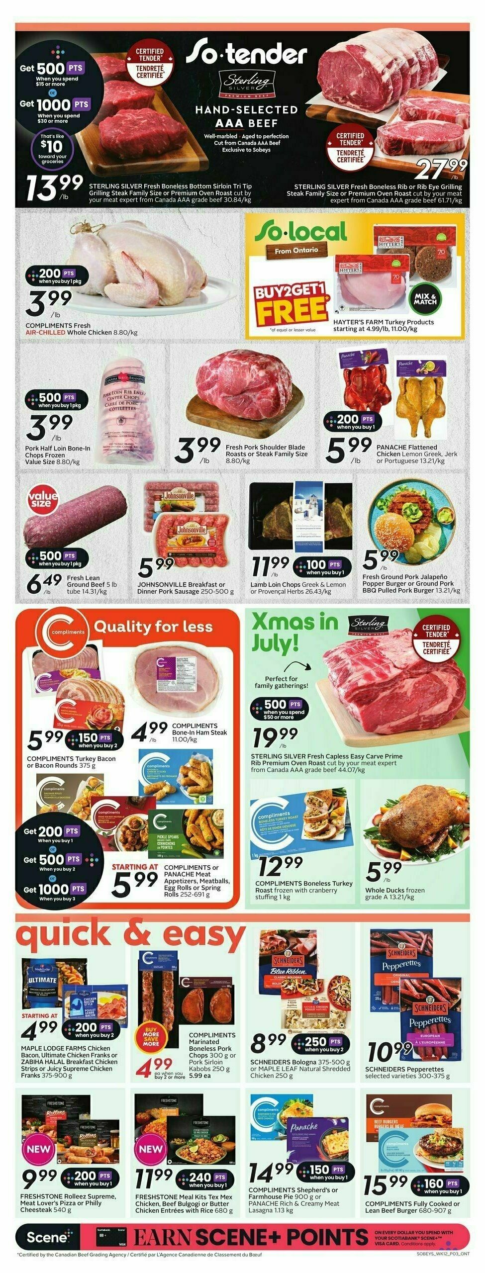 Sobeys Flyer from July 18