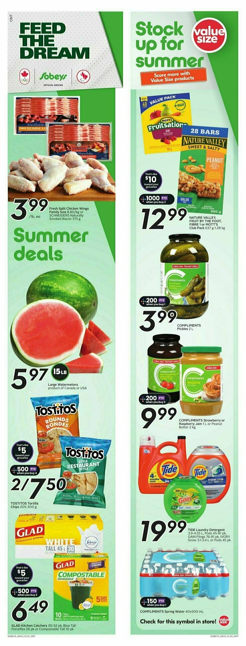 Sobeys Flyer from July 25