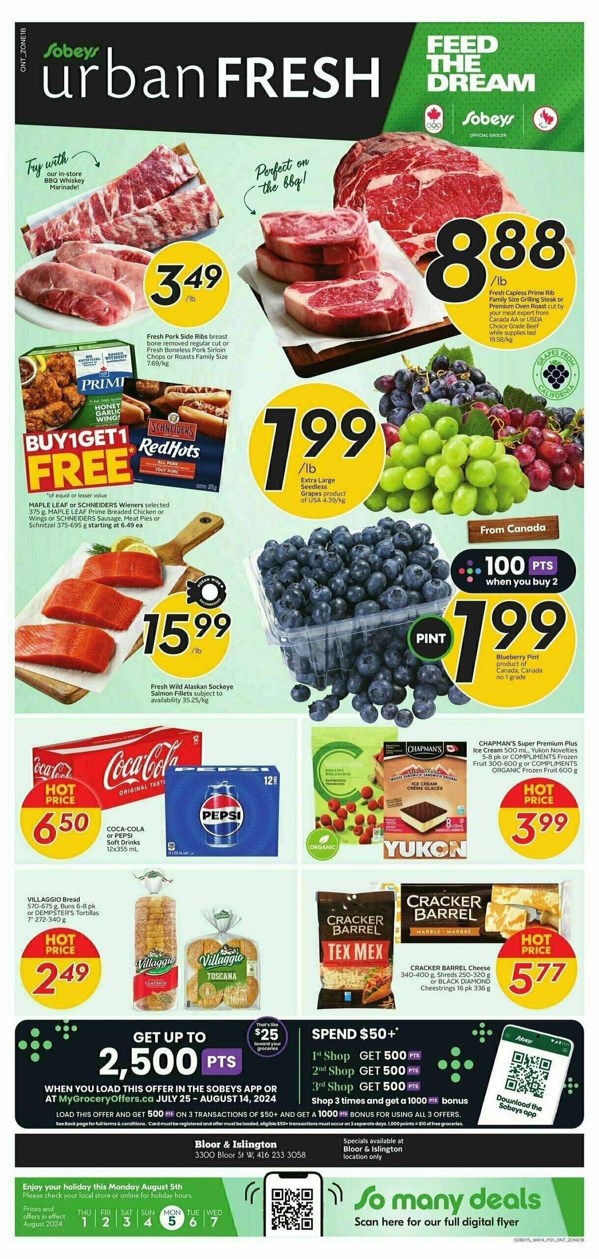 Sobeys Flyer from August 1