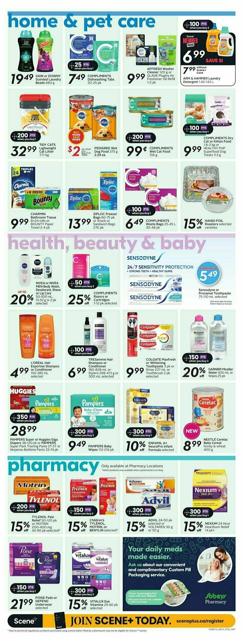 Sobeys Flyer from August 1