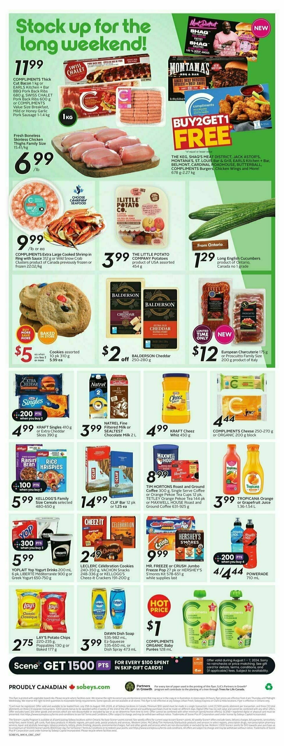 Sobeys Flyer from August 1