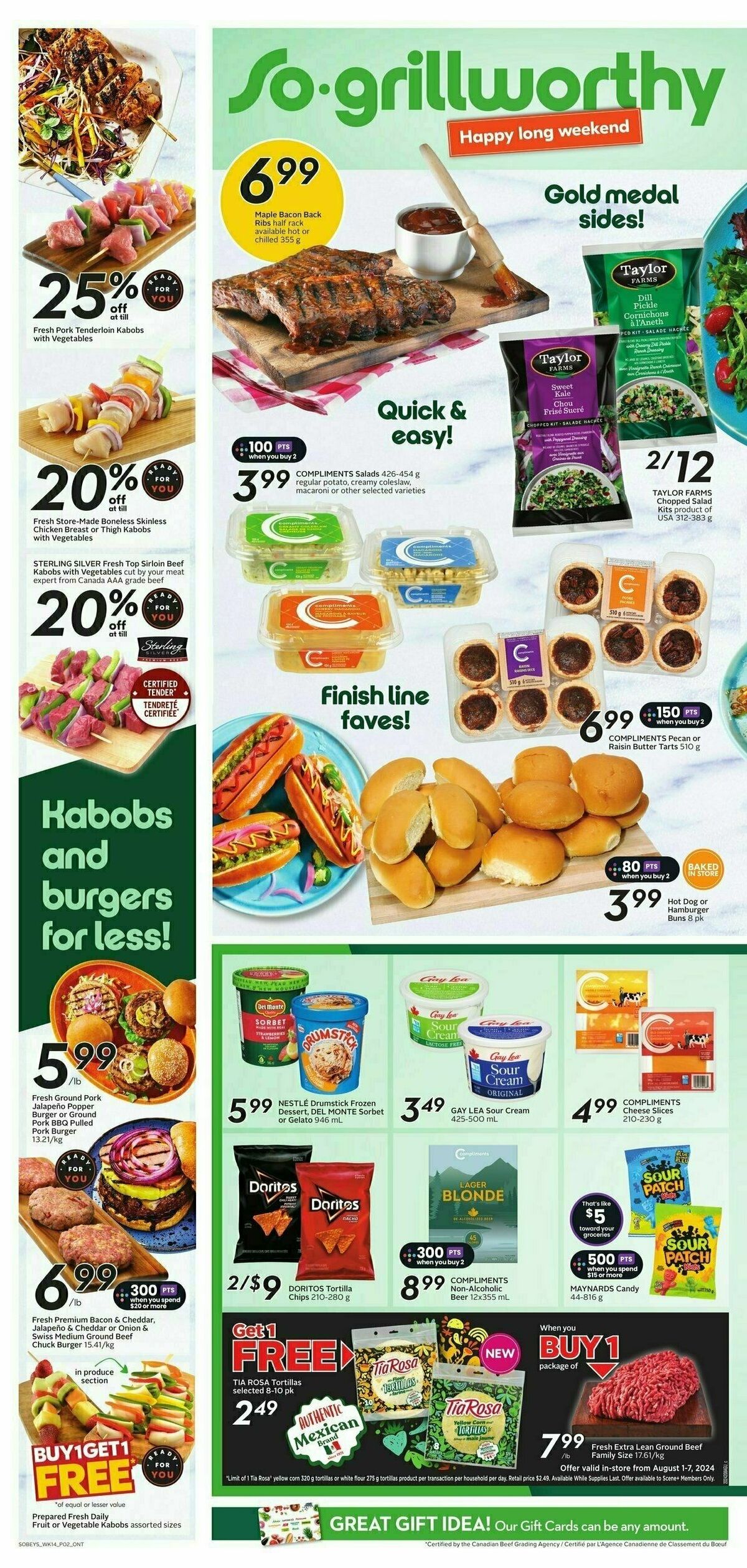 Sobeys Flyer from August 1