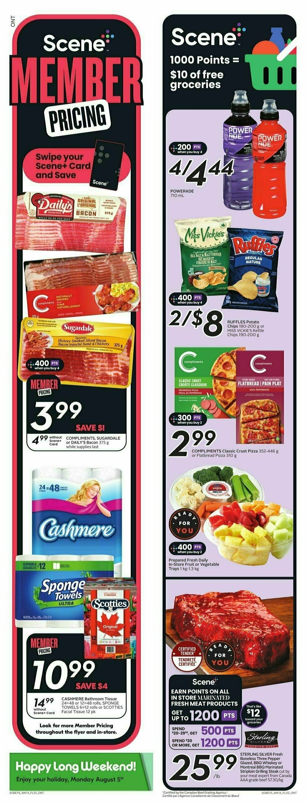 Sobeys Flyer from August 1