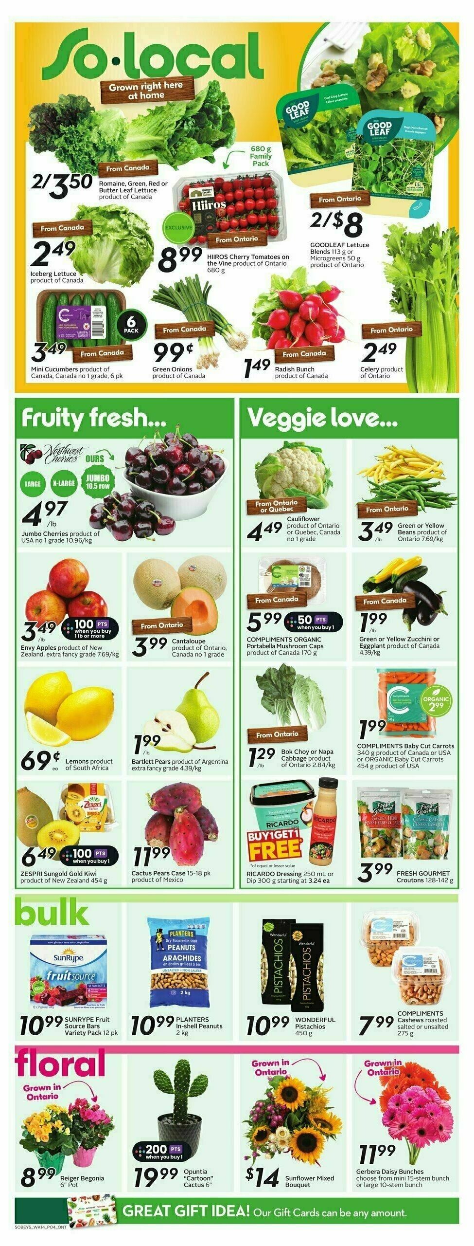 Sobeys Flyer from August 1