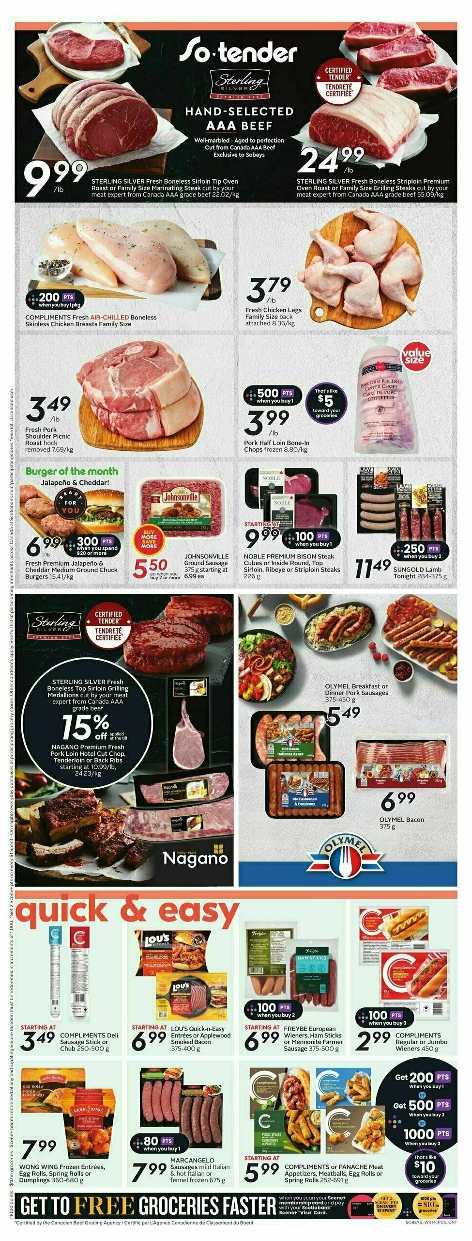 Sobeys Flyer from August 1