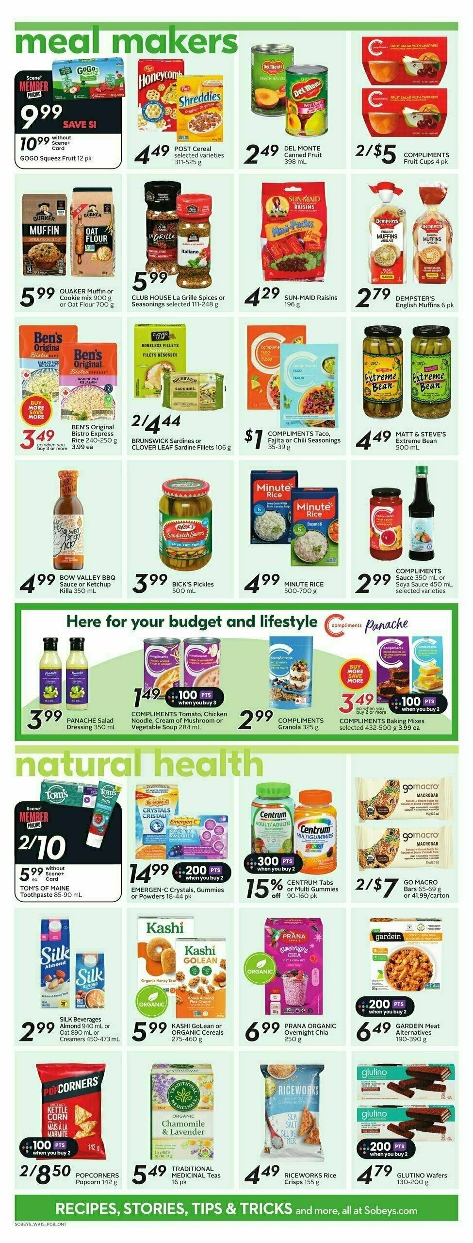 Sobeys Flyer from August 8