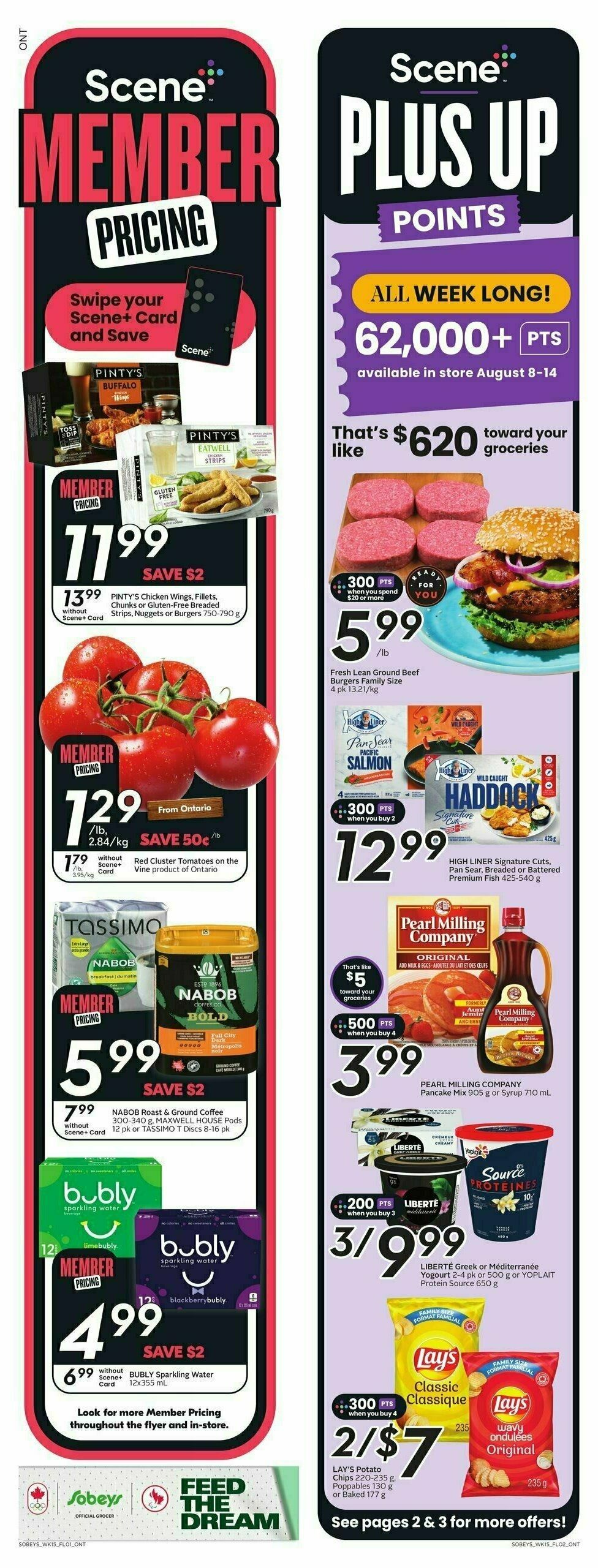 Sobeys Flyer from August 8