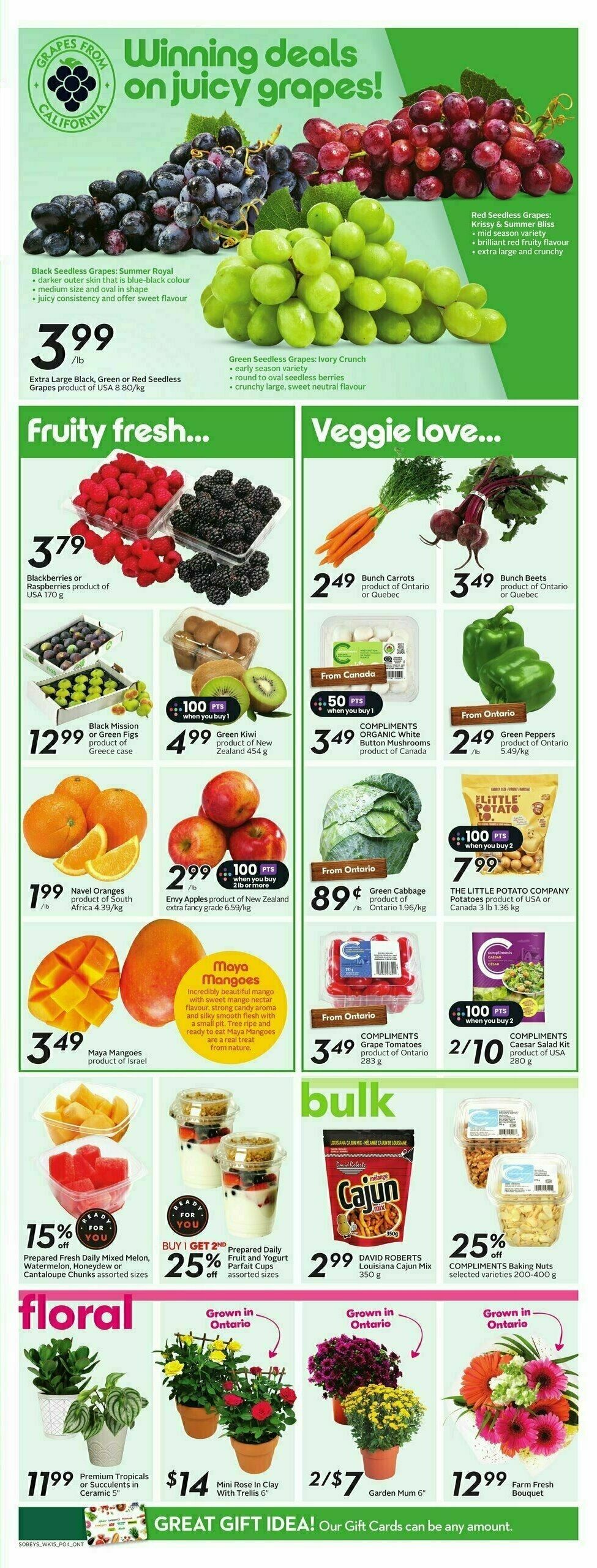 Sobeys Flyer from August 8