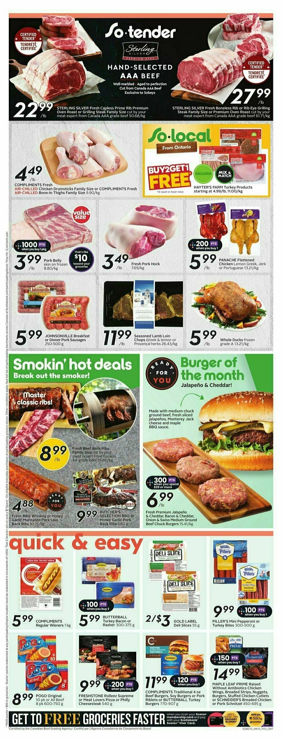 Sobeys Flyer from August 8