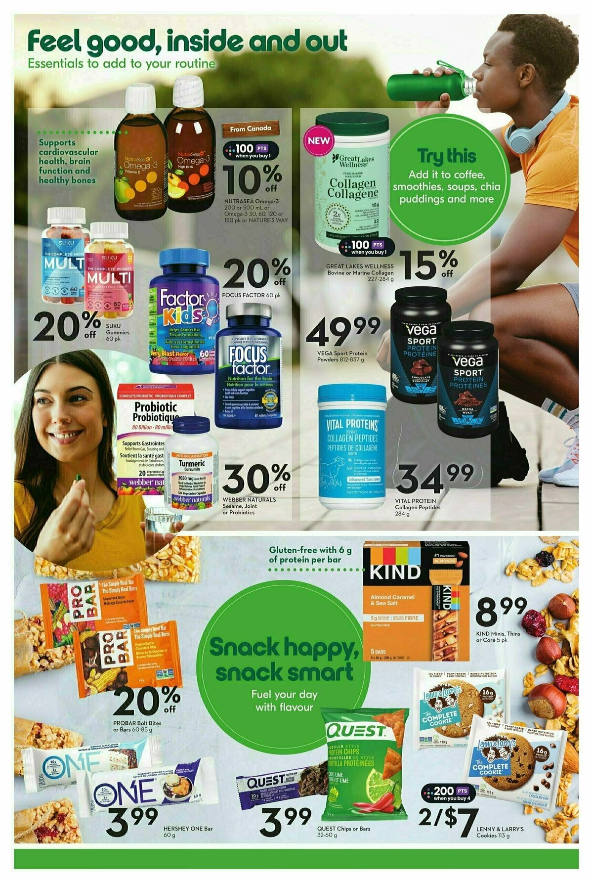 Sobeys Natural and Wellness Flyer from August 8