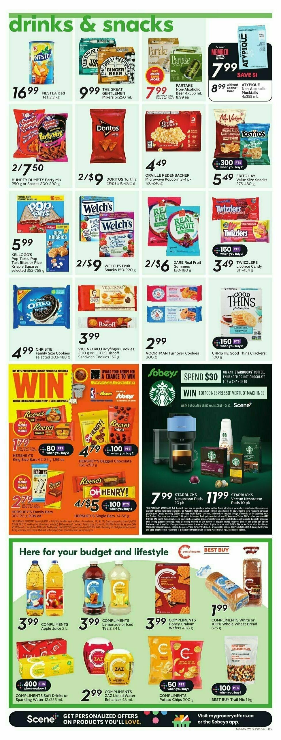 Sobeys Flyer from August 15