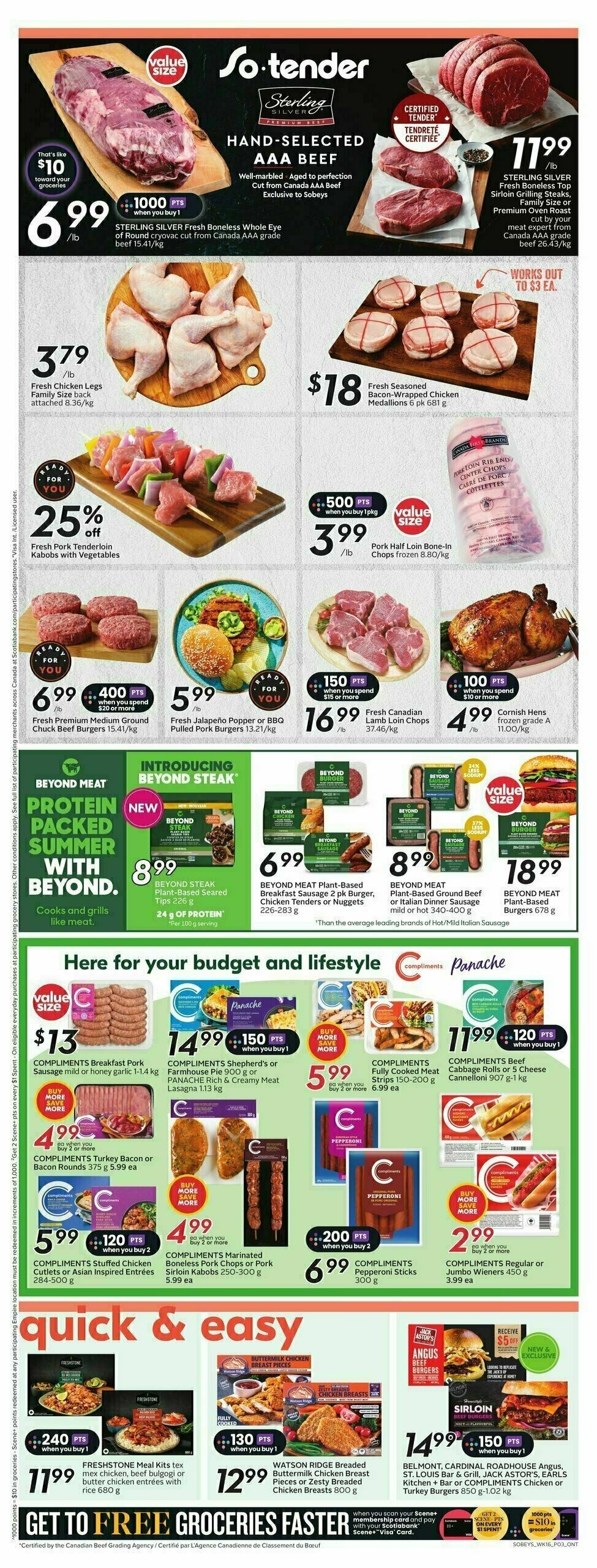 Sobeys Flyer from August 15