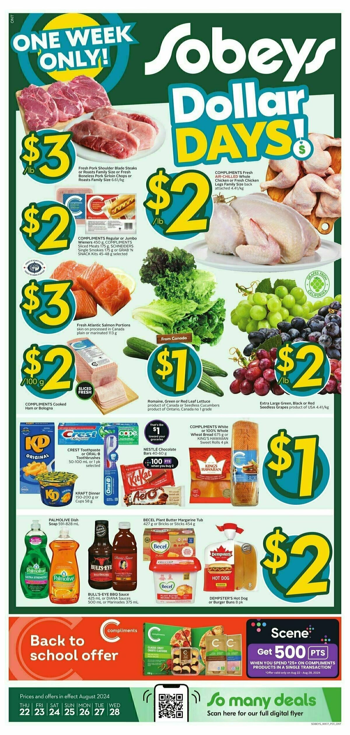 Sobeys Flyer from August 22