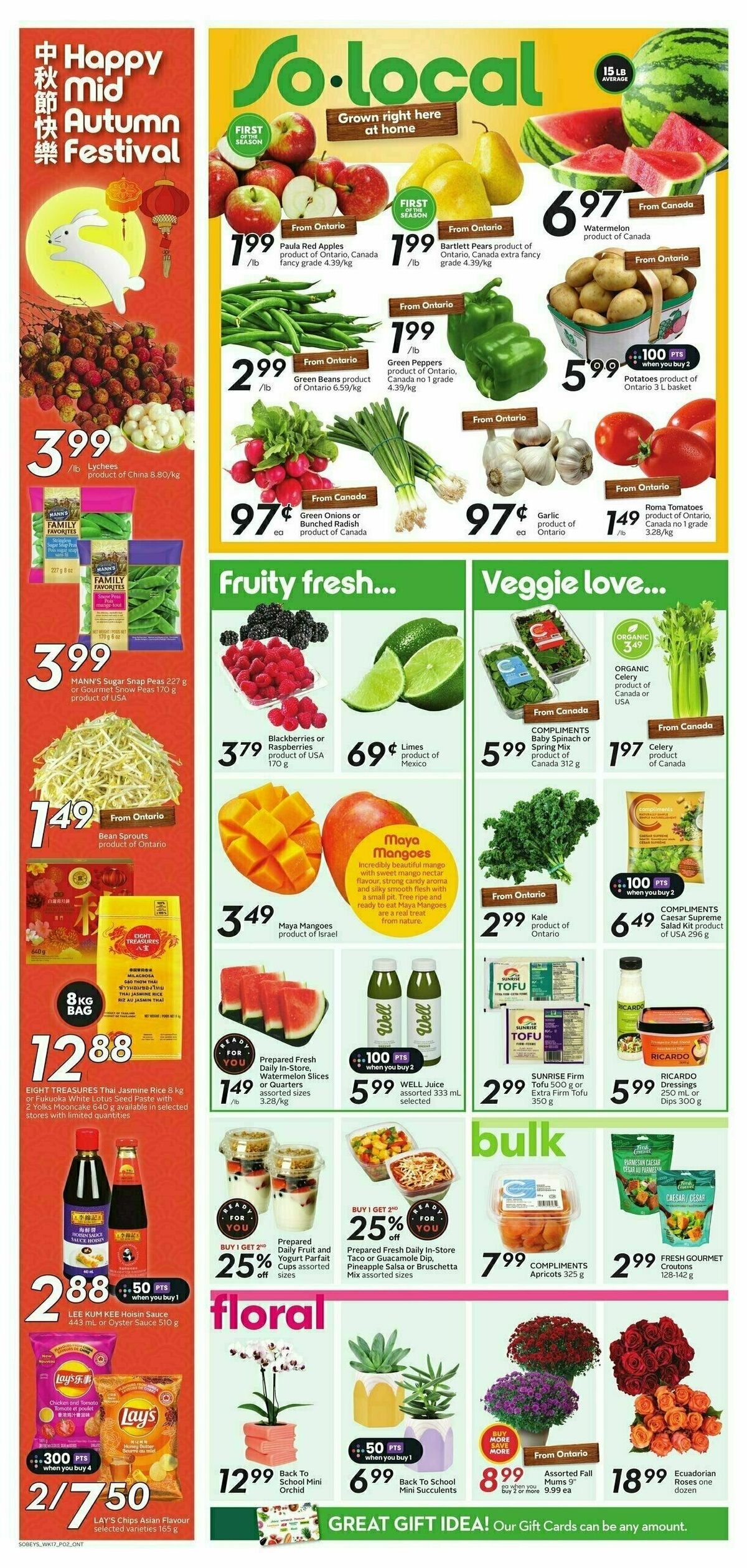 Sobeys Flyer from August 22