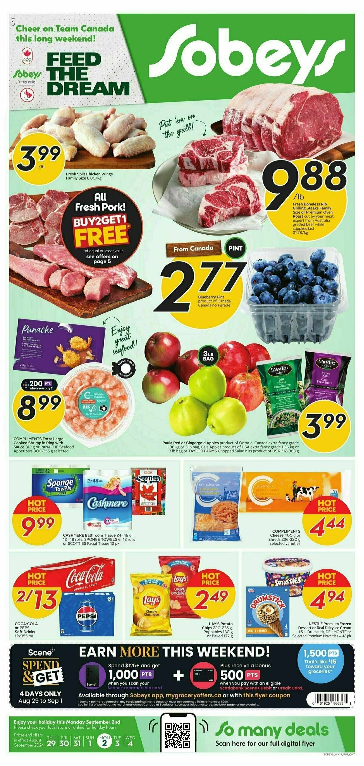 Sobeys Flyer from August 29