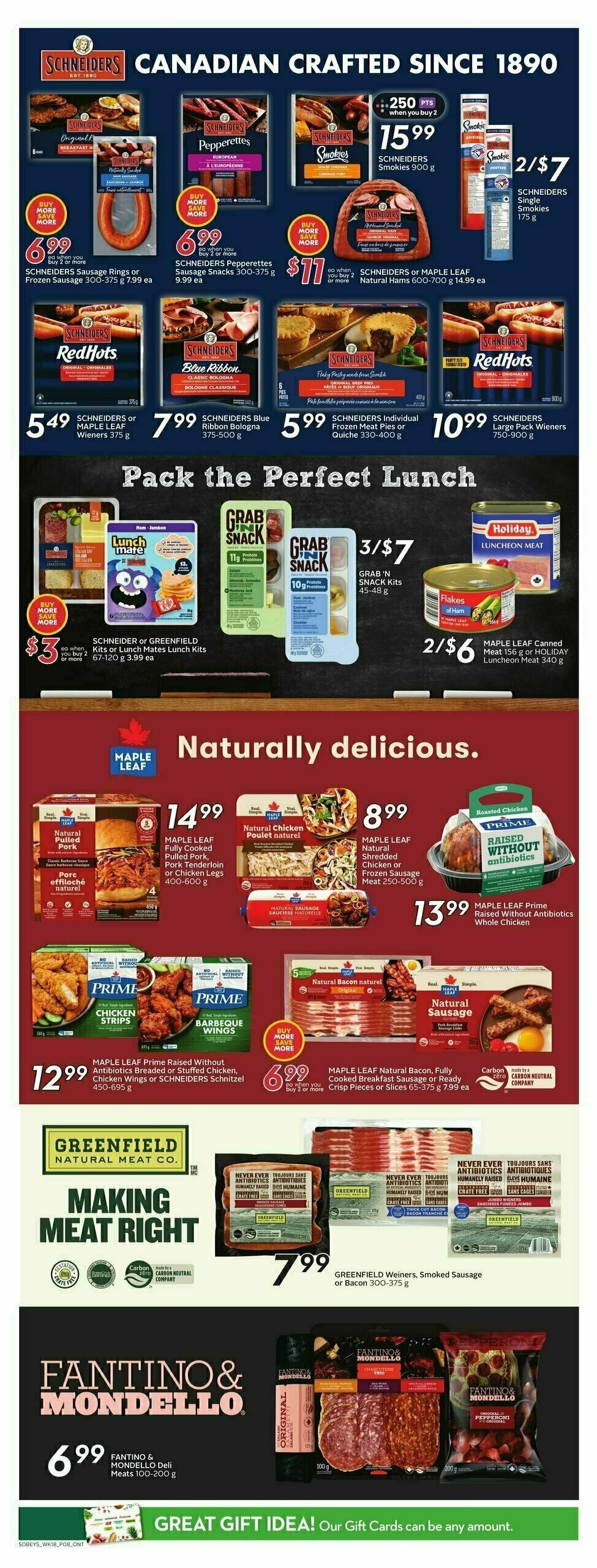 Sobeys Flyer from August 29