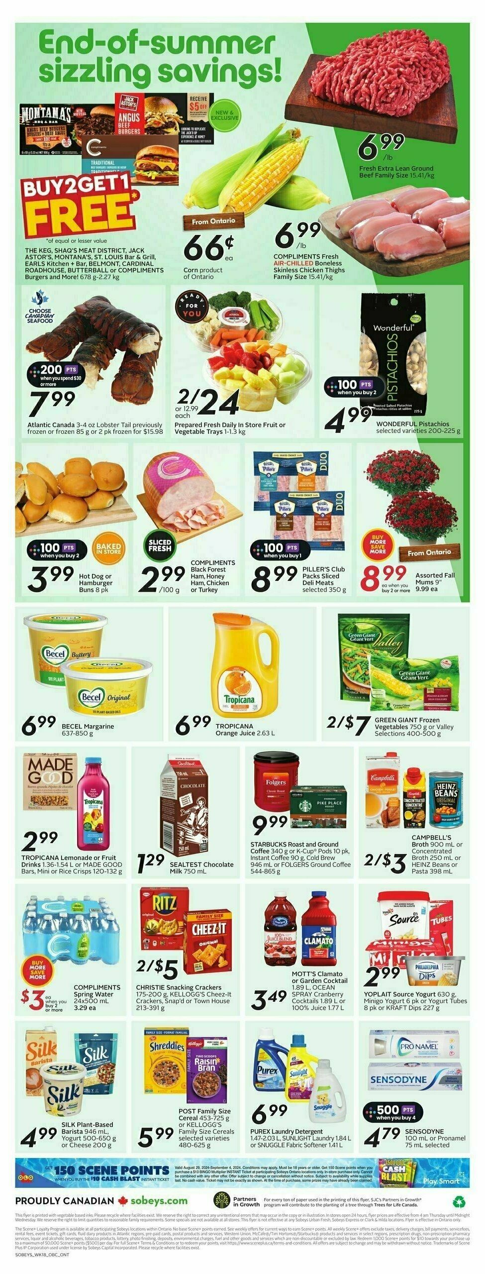 Sobeys Flyer from August 29