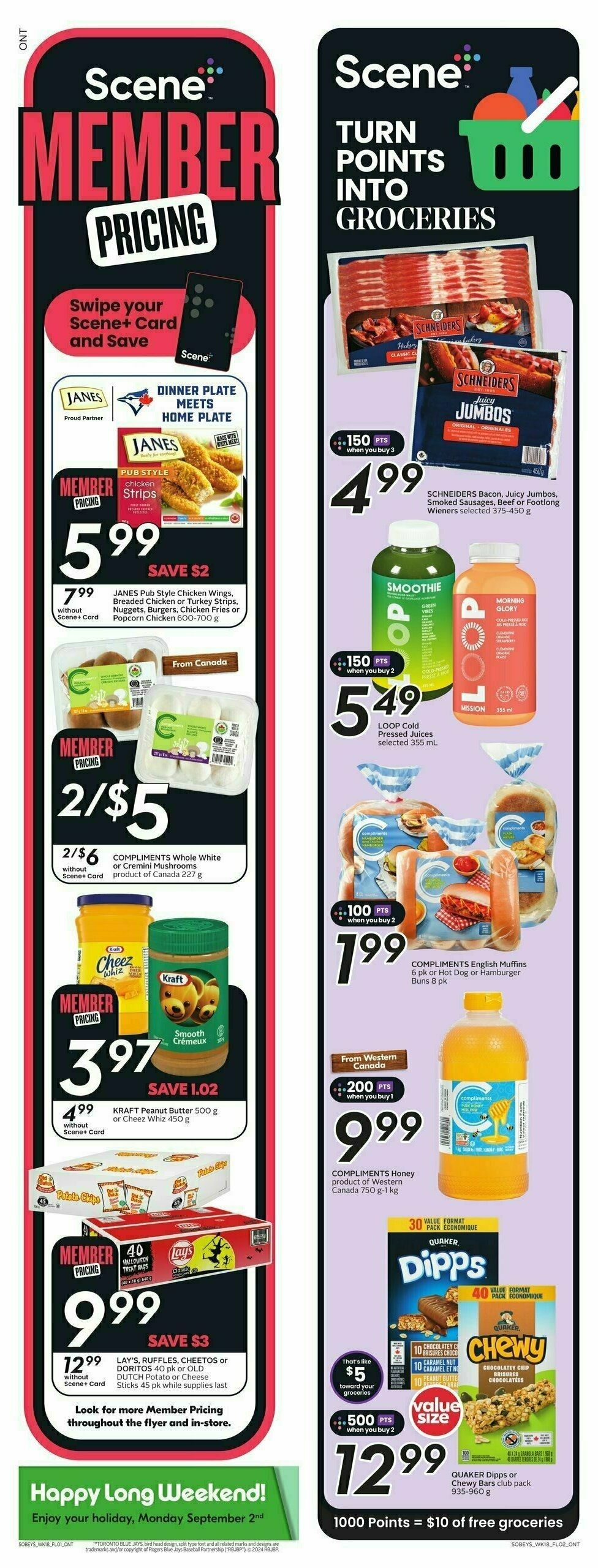 Sobeys Flyer from August 29