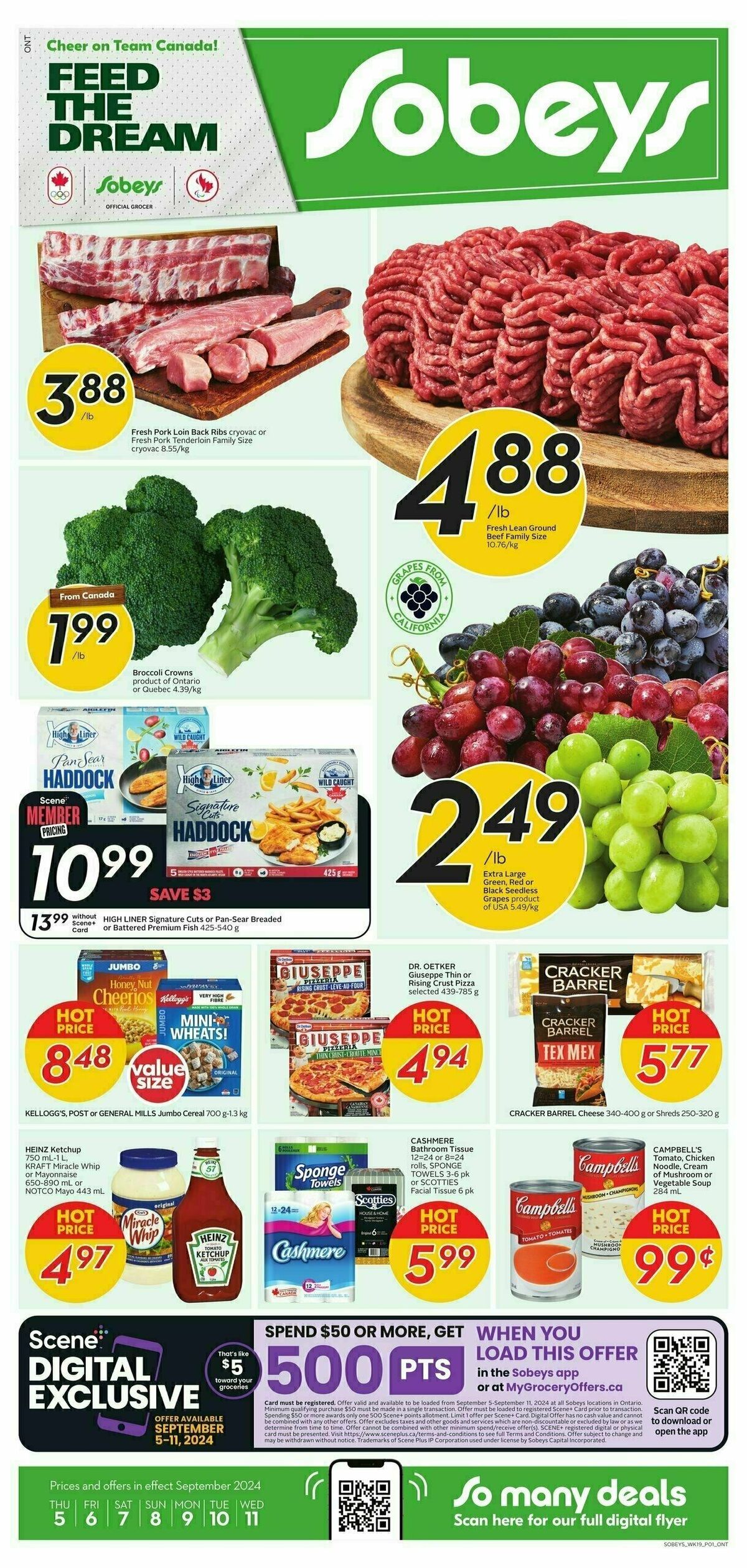 Sobeys Flyer from September 5