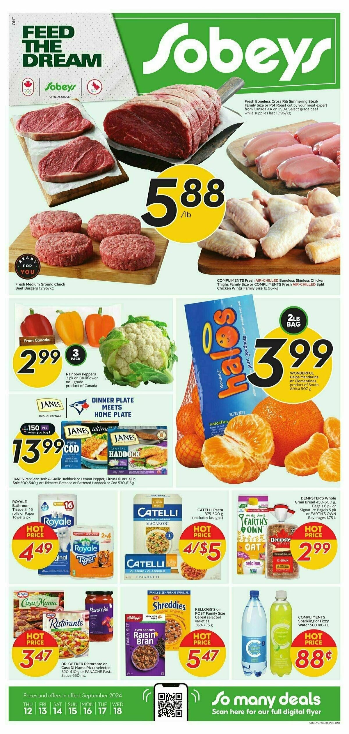 Sobeys Flyer from September 12