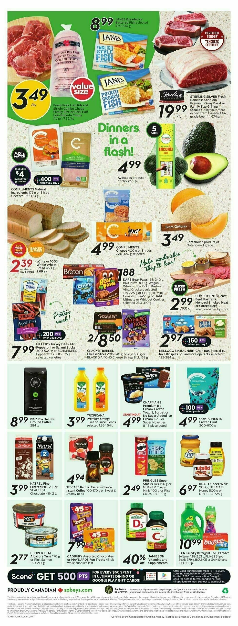 Sobeys Flyer from September 12