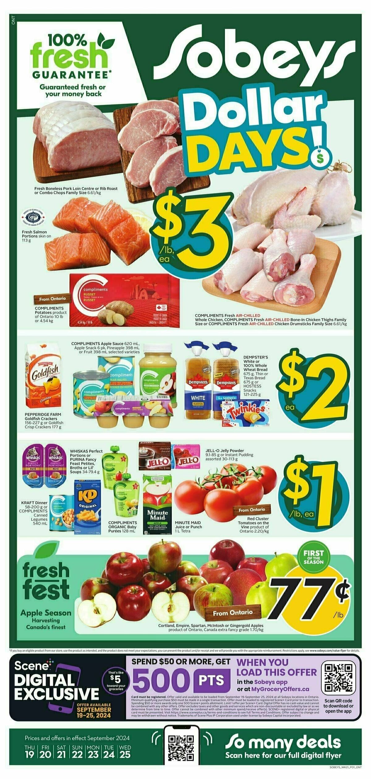 Sobeys Flyer from September 19