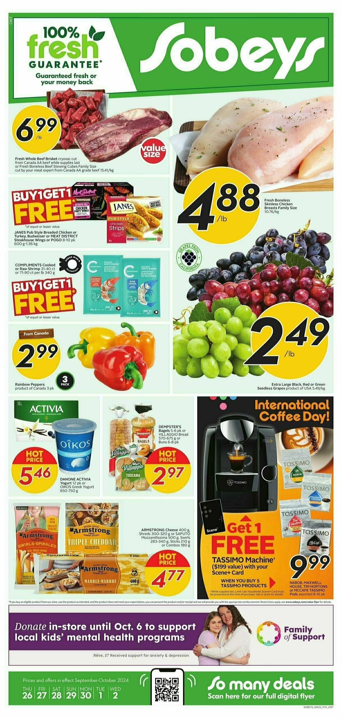 Sobeys Flyer from September 26