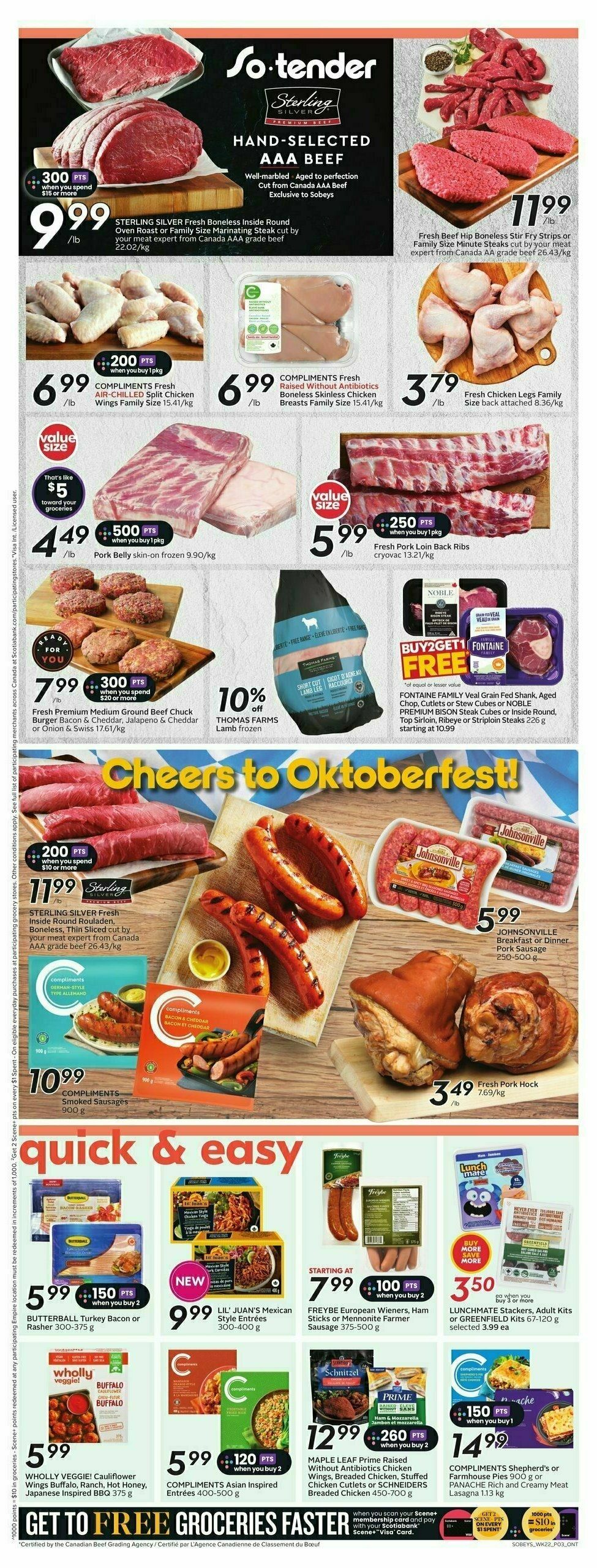 Sobeys Flyer from September 26