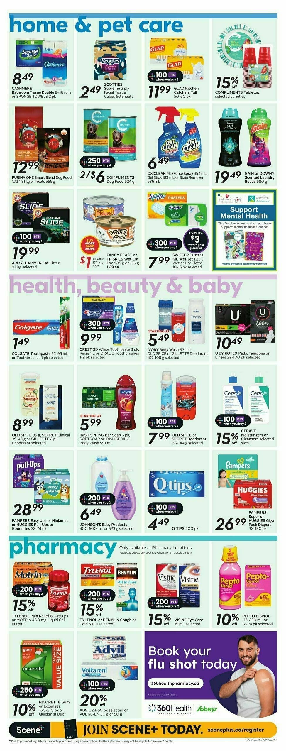 Sobeys Flyer from October 3