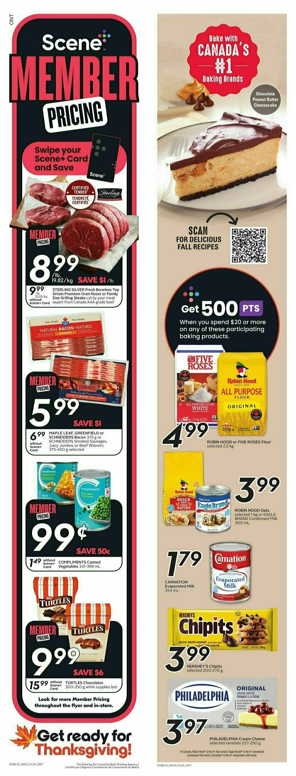 Sobeys Flyer from October 3