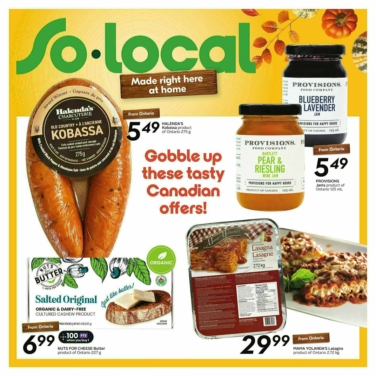 Sobeys Flyer from October 3